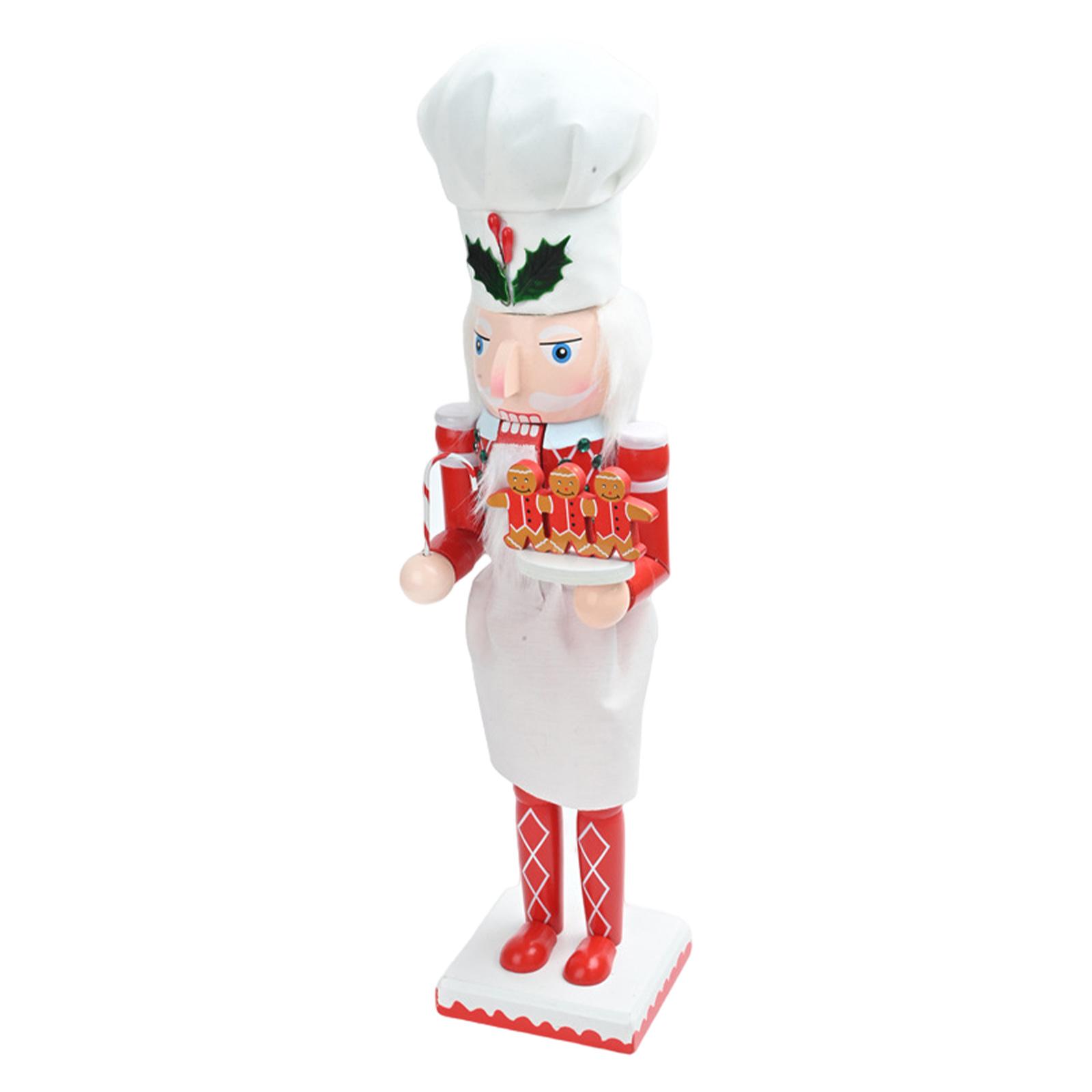 Nutcracker Figurine - Patung Figur Kayu Pemecah Kacang Natal,