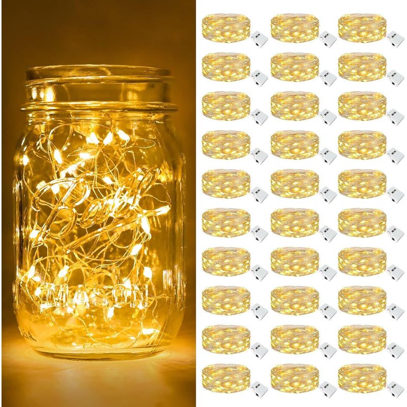 Led Fairy String Lights - Lampu LED Firefly Twinkle Tahan Air