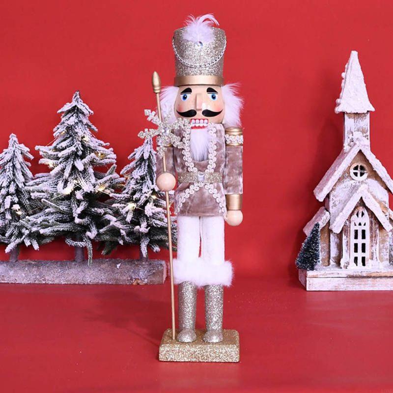 L9NB Desktop Ornament Nutcrack - Nutcracker Figurine ulasan dan harga