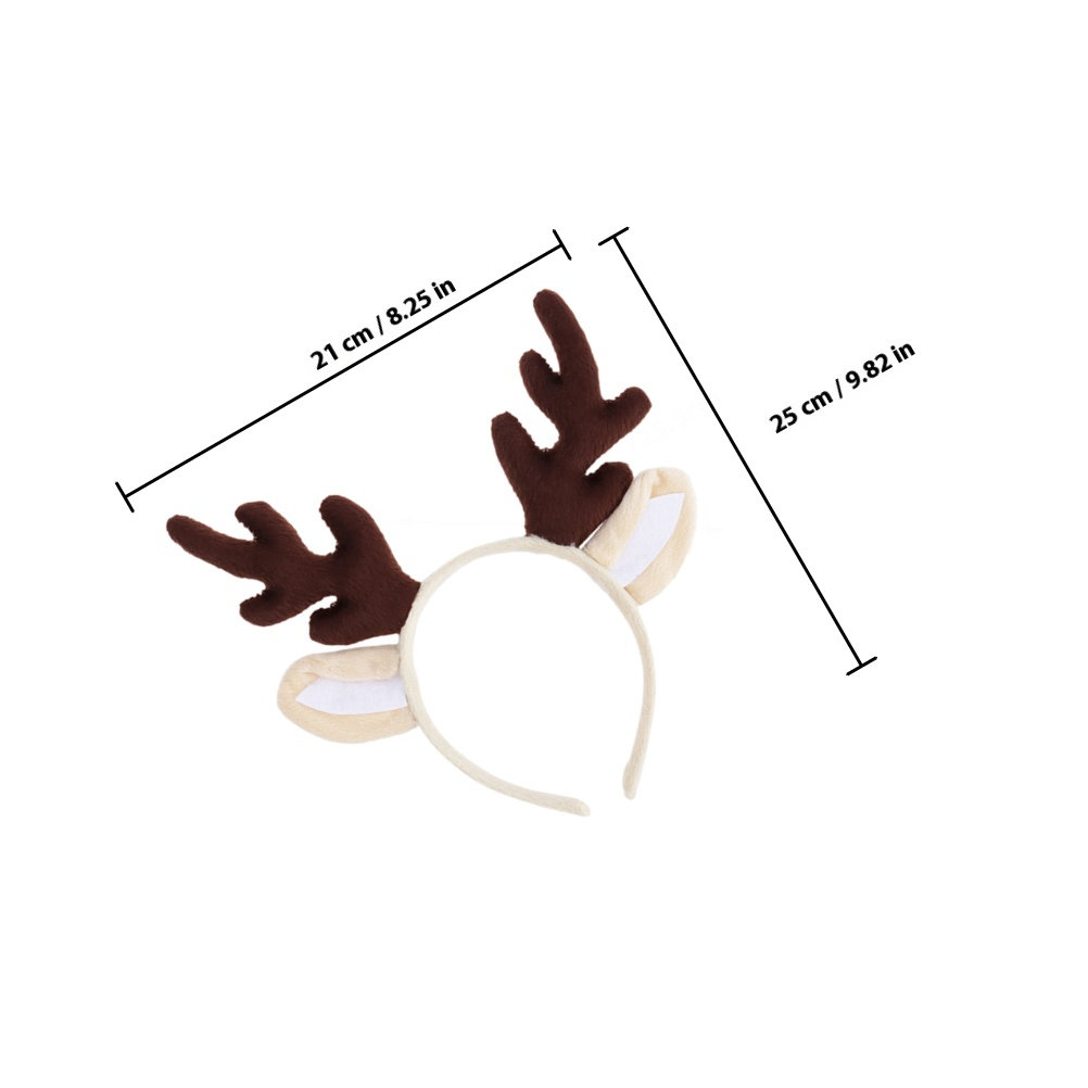 3 Buah Bando Tanduk Rusa untuk - Reindeer Antlers Headband ulasan dan harga