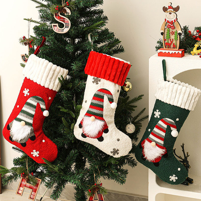 Ornamen Hiasan Kaos Kaki Natal - Christmas Stocking Hanging ulasan dan harga